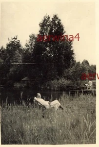 Naked Soldiers Drying Themselves At Pierrepont France - Picture 1 of 2