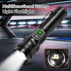Super Bright 13000Lm LED Flashlight High Powered Torch USB Rechargeable Lamp