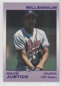 1991 Star Millennium /1000 David Justice #104