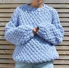 Knitting Pattern Copy 3107.   Womens Sweater.    32-42" Chest.   Chunky