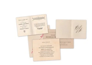 Nozze Nozze Cleofe Antonelli e Ubaldo Pupilli Recanati 11 ottobre 1903 6399 - Imagen 1 de 1