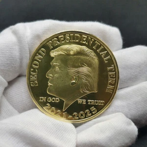 2021-2025 Coin Collectible Donald Trump Eagle Novelty Gift Commemorative - Picture 1 of 4