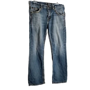 Silver Jeans Gordie Flap Medium Wash Size 32x32 Distressed Denim Western Y2K - Picture 1 of 18