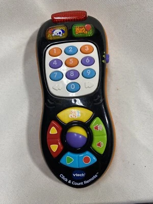 V Tech Click and Count Remote--Toddlers-Works--Needs Batteries-EUC - Image 1 of 2