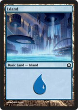 X4 Island 255 Return to Ravnica LP/NM MTG Magic DNA GAMES