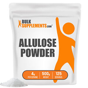 BulkSupplements poudre d'allulose - édulcorant céto naturel pur 0 calories