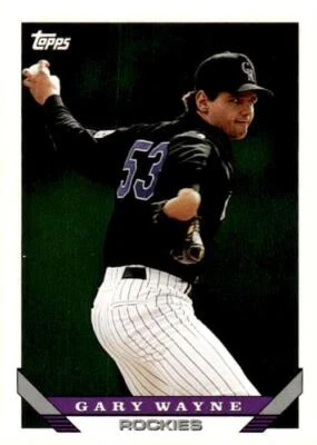 1993 Topps Traded #16T Gary Wayne Colorado Rockies - Image 1 of 2