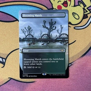 Blooming Marsh borderless MTG single, Outlaws of Thunder Junction R 0300 - Picture 1 of 5