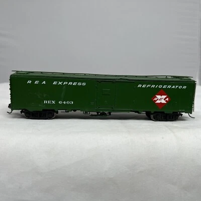 Branchline HO 50’ Welded Express Reefer Car#6403 Railway Express Agency 2503 - Image 1 of 4