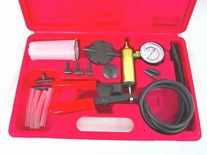 Vacuum Pump And Brake Bleeder Kit With Case Works On All Makes And Models - Bild 1 von 1