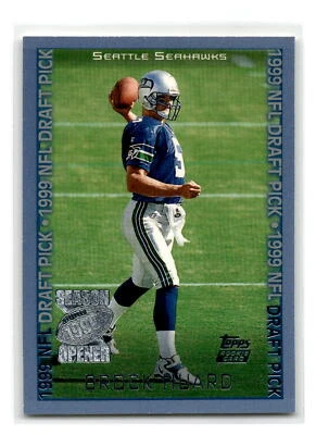 1999 Topps Season Opener - #163 - Brock Huard RC - Seattle Seahawks - Image 1 of 2
