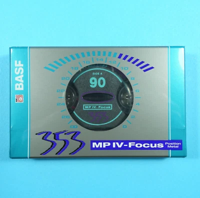 🔴 1x BASF 353 MP IV - Focus 90 metal * Type 4 * Cassette Kassette *SEALED* 1995 - Image 1 of 4