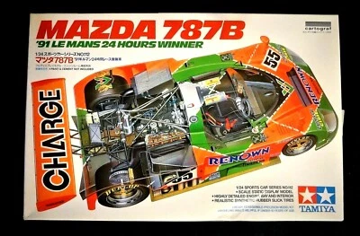 Così ruota! TAMIYA 1/24 modello MAZDA 787B '91 vincitore di Le Mans con decal... - Immagine 1 di 4