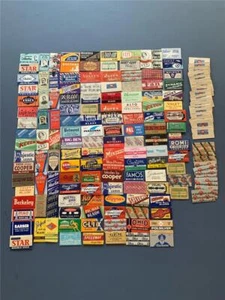 VINTAGE HUGE LOT OF 163 RAZOR BLADES - Picture 1 of 1