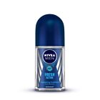 NIVEA MEN Fresh Active 50ml Deo Roll On With Fresh Ocean Extracts 48 H Freshness