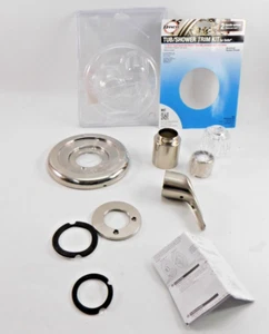 Danco 10004 Tub & Shower Faucets Trim Kit Brushed Nickel ( Missing Pieces) - Picture 1 of 9