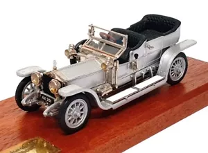 Top Marques 1/43 Scale RR2 - 1907 Rolls Royce 40/50 HP Silver Ghost - Silver - Picture 1 of 5