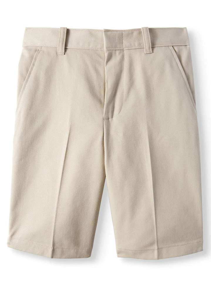 Pantalones Cortos George Boys Uniformes Escolares Frente Plano Caqui Talla 4-6 COMPRA MÁS Y AHORRA 10% Foto 1 de 1