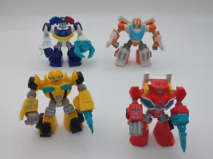Chase The Police Bot Heatwave The Fire Bot Blades The Flight Bot Bumblebee Lot - Picture 1 of 24