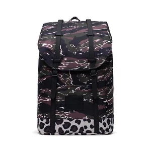 Herschel Retreat Backpack - Tiger Camo/Leopard RRP £80 - Picture 1 of 4