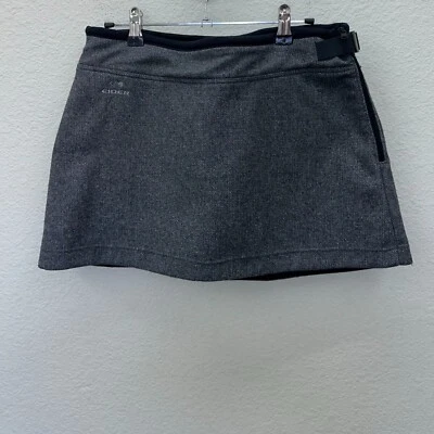 Eider France Virgin Wool Blend Belted Winter Side Zip Skirt Womens size 38 US 6 - Image 1 of 4