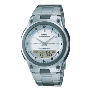 CASIO AW-80D-7AJH Collection STANDARD Uhr Silber Japan Neu - Bild 1 von 1