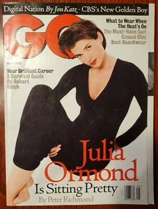 GQ MAGAZINE MAY 1996: JULIA ORMOND COVER + DAVID LEE ROTH, LES MOONVES FEATURES - Picture 1 of 1