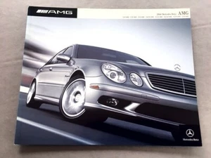 2004 Mercedes Benz AMG 32-page Sales Brochure Catalog E55 C32 S55 SL55 G55 CL55 - Picture 1 of 9