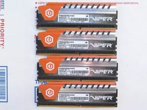 Patriot Viper 32GB (4x8GB) DDR4 3200MHz RAM (P48G3206UVEO) - Picture 1 of 1