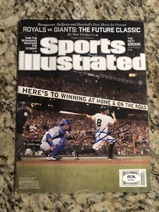 HUNTER PENCE Autographed Signed Sports Illustrated Baseball Magazine NL 11/3/14 - Picture 1 of 4