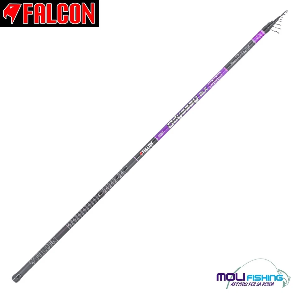 CANNA PESCA BOLOGNESE FALCON ODISSEY BLX 5-6-7 M AZ. 25 GR CARBONIO INTRECCIATO - Immagine 1 di 1