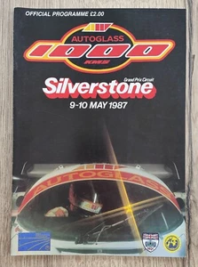 1987 Silverstone Autoglass 1000kms FIA World Sports Prototype Programme - 10 May - Picture 1 of 3