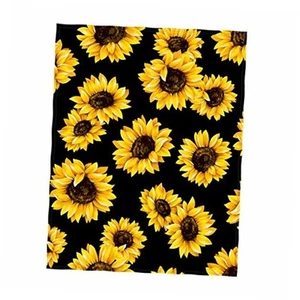 58 x 80 Inch Sunflower Print Super Soft Throw Blanket for Bed Couch Sofa Flower - Picture 1 of 6