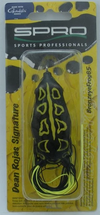 Spro SBEF65RBLK Bronze Eye Frog 65Mm 5/8 Oz Farbe RBLK Regenwald Schwarz - Bild 1 von 3
