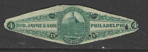 Bigjake: RS-149d, 4 cent Dr. D. Jayne & Son, Match & Medicine - Picture 1 of 2