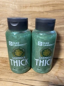 Duke Cannon Shamrock Thick Wicked Minty Body Wash, 17.5 fl oz, Lot of 2 - Picture 1 of 2