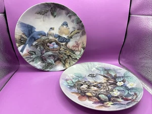linda liu fine China 2 Plates With authenticity - Picture 1 of 5