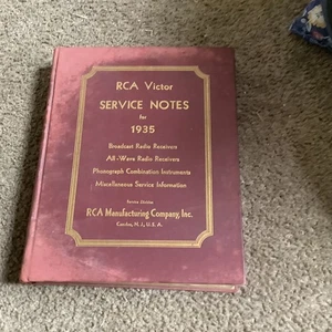 1935 Service Notes Manual für RCA Victor - Bild 1 von 15