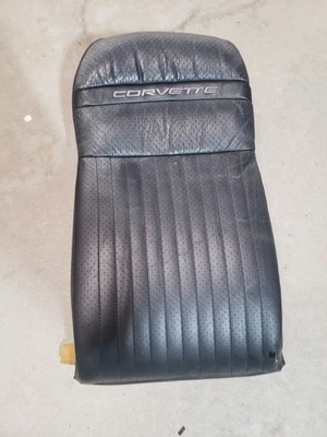 1997-2004 CHEVROLET CORVETTE C5 FRONT SPORT SEAT BACKREST CUSHION OEM - Image 1 of 4