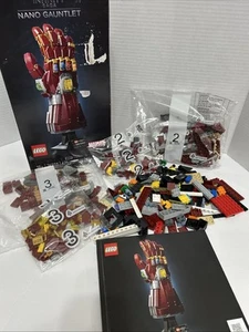 LEGO Super Heroes: Nano Gauntlet (76223) Please Read - Picture 1 of 11