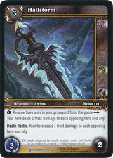 WOW WARCRAFT TCG ICECROWN : HAILSTORM X 4