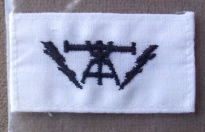US Navy Fire Controlman Specialty Mark On Poplin - Bild 1 von 1