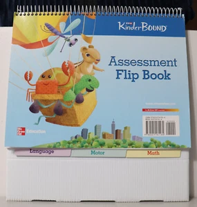 KinderBound PreK-K Assessment Flip Book McGraw-Hill - Picture 1 of 5