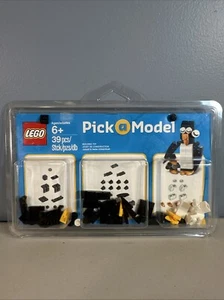 Lego 3850015 2016 Esclusivo Pinguino Modello Pick-A con Bambino Ritirato - Foto 1 di 14