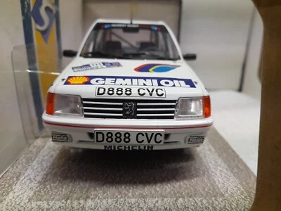 Solido S1801715 Peugeot 205 GTI #111 McRae/Ringer 1/18 - Immagine 1 di 4