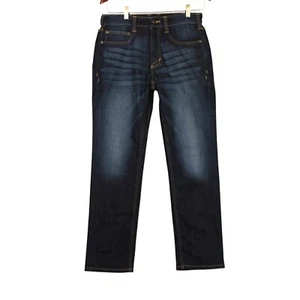 5.11 Tactical Jeans Men 30x30 Defender Flex Stretch Denim Slim Straight Blue EUC - Picture 1 of 15