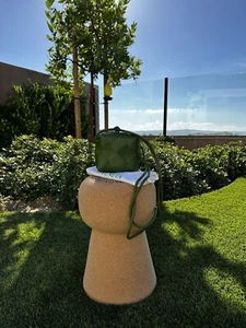 BOTTEGA VENETA MINI CASSETTE CAMERA BAG AVOCADO-GOLD NAPPA 701915 VCQC2 - Picture 1 of 8