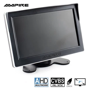 AMPIRE RVA071 TFT-Monitor 17.8cm (7''), 2 Videoeingänge (AHD/CVBS) Aufbaumonitor - Bild 1 von 8