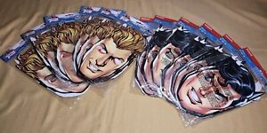 Justice League Superhero LOT 96 Masks DC Comics Kids Birthday Party Paper Masks