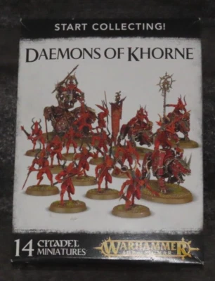 Start Collecting! Daemons of Khorne Games Workshop New Warhammer Age of Sigmar - Image 1 of 2